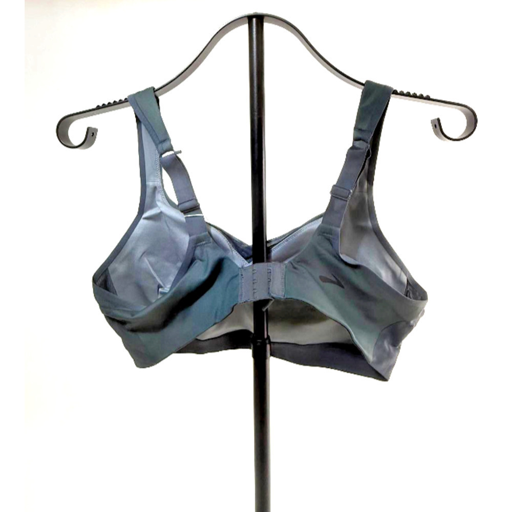 Brooks Women's Drive Convertible Sports Run Bra Color Asphalt Size 36DD New - Picture 2 of 5
